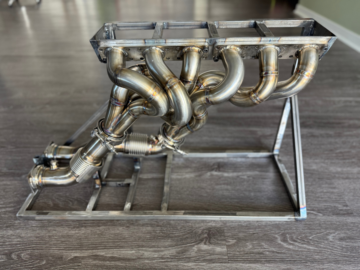 BMW E36 headers stainless steel