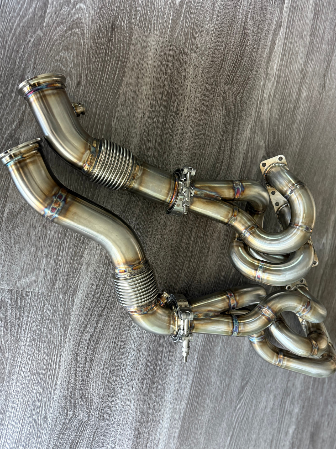 BMW E36 headers by Rascoe Garage 