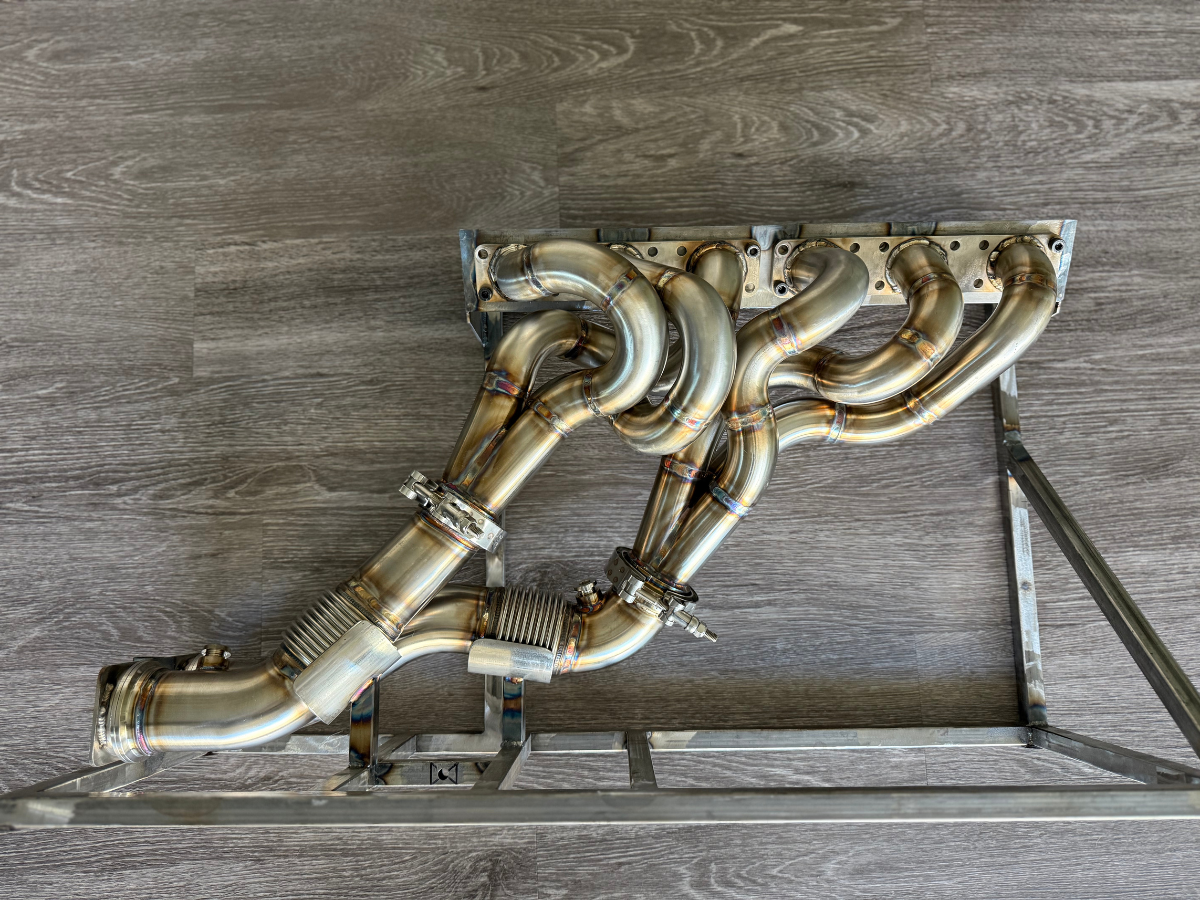 BMW E36 headers stainless steel