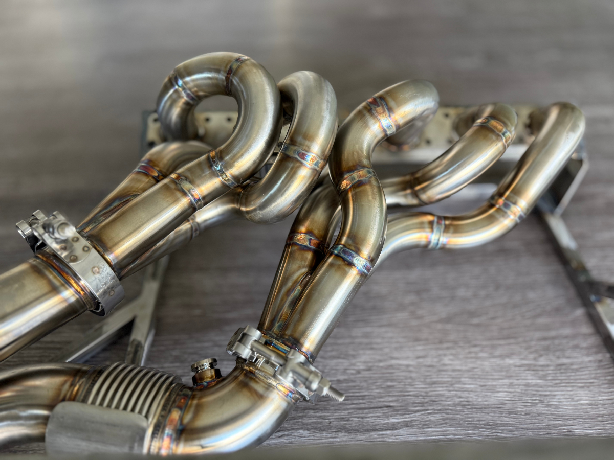 BMW E36 headers stainless steel
