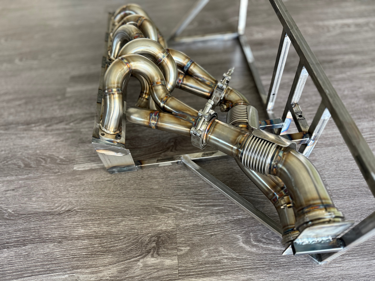 BMW E36 headers stainless steel