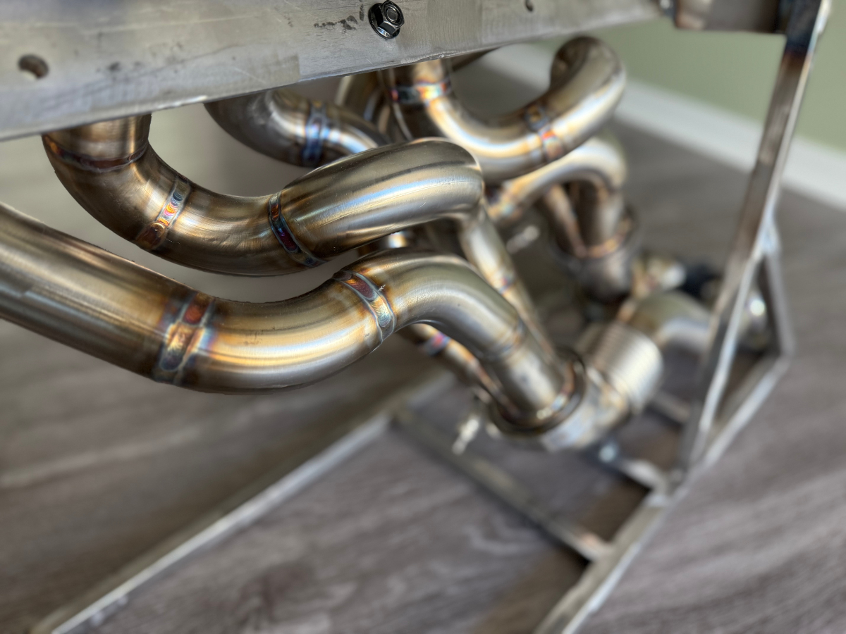 BMW E36 headers stainless steel